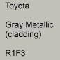 Preview: Toyota, Gray Metallic (cladding), R1F3.